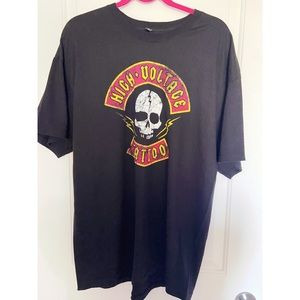 Kat Von D High Voltage Tattoo Hollywood Tshirt XL